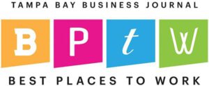 Tampa Bay Business Journal Best Places to Work Logo